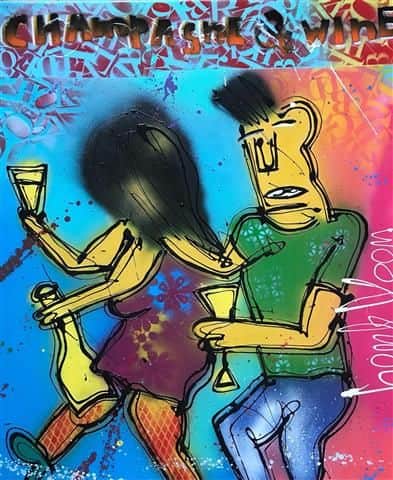 Champagne and Wine