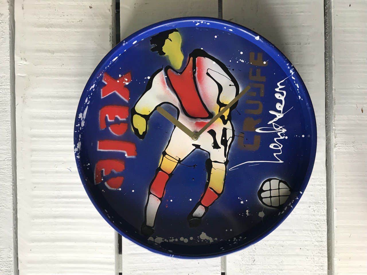 Kunstklok nr 97 (Johan Cruijff)