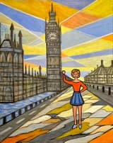 Bij de Big Ben 1