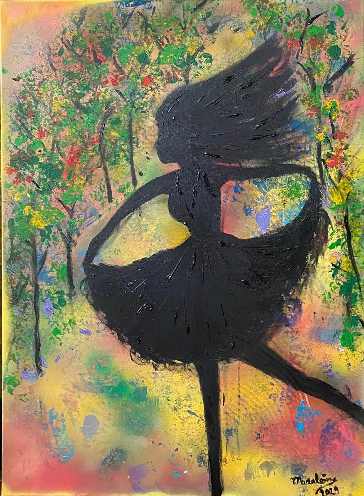Dance to the sunset