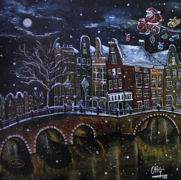 "Christmas time in Amsterdam"