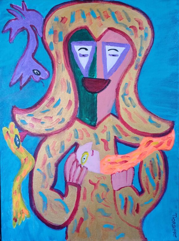 498 Maria - 2025 60x80cm acryl