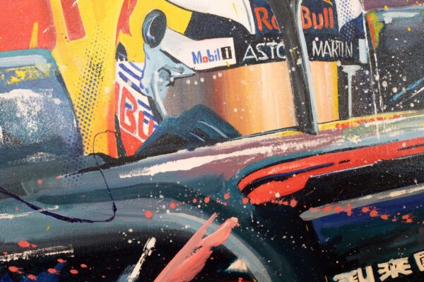 First pole RB15 Hungary 2019 - Afbeelding 2